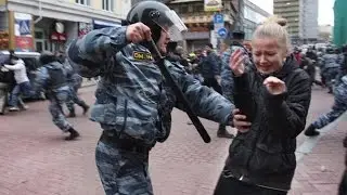 Путинским ментам - последнее китайское предупреждение!