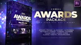 Awards Ceremony Pack for Adobe Premiere Pro | MOGRT