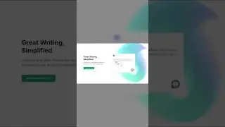 Grammarly for editing...