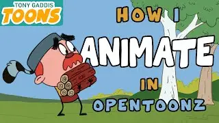 Animating in OpenToonz 18: How I Animate