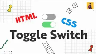 Animated Toggle Switch Checkbox with HTML & CSS