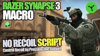 CS2 RAZER MACRO No Recoil Humanized 1 Button (NEW) 2024 updated! (Update 2023) (link pinned)