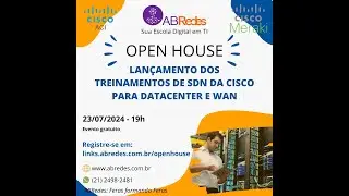 ABRedes - Open House dos treinamentos Cisco SD-WAN e Cisco ACI