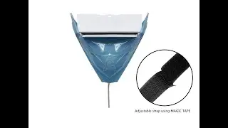 ACE®️ Aircond's Service Magic Tape Adjustable Plastic (FIT 1Hp-3Hp Aircond) ACE 冷气大型装水袋 （可用于1-3马力冷气）