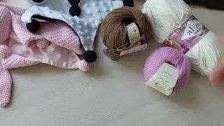 Новый комфортер,  пряжа Yarn art Begonia,  из чего вяжу я