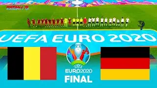 PES 2021 - Belgium vs Germany - Final UEFA EURO 2020 - Gameplay Match PC