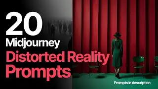 20 Midjourney Distorted Reality Prompts (Prompts in description)