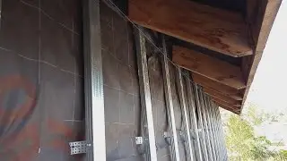 Утепление кирпичного дома обычной минеральной ватой и монтаж каркаса под сайдинг