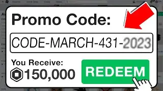This *SECRET* ROBUX Promo Code Gives FREE ROBUX! (Roblox 2023)