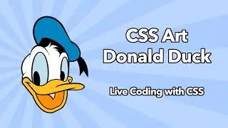 Drawing Donald Duck with CSS