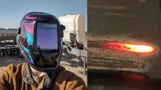Super clear view!  VEVOR welding helmet review. (And real world test!)