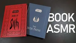 Star Wars Book ASMR: Jedi & Sith Books | Page Turning and Whispering ASMR
