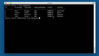 SUM function in SQL