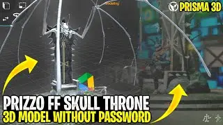 Skull Throne 3d Model Free Download | Prizzo ff's Throne 3D Model For Prisma 3D | ViNNy 3D