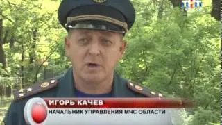 Учения в лагере 