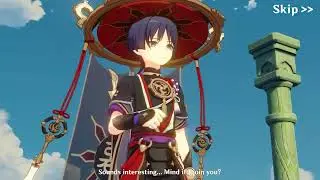 WHAT IF YOU CAN SKIP IN GENSHIN!