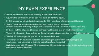 MY OSCP EXAM EXPERIENCE(FAILED WITH 60 POINTS)