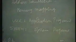 Lecture - 19 Virtual Memory