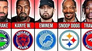 Famous Rappers and Their Favorite NFL Teams