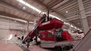 2000 kg/h Post Consumer Film Recycling Line / 2000 kg/s Evsel Atık Plastik Geri Dönüşüm Hattı (LDPE)