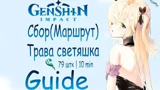 Genshin Impact ► Трава светяшка (Small Lamp Grass) [Обновленный Маршрут] [Guide]