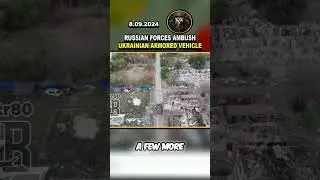 🚨 RUSSIAN AMBUSH ON UKRAINIAN MILITARY PERSONNEL CARRIER! #viral #clips #ukraine #trending