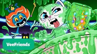 Yucky SLIME Pit Challenge - Who wins the Trophy?! | VeeFriends 🐈‍⬛ | NEW! | Full Episodes