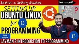 3.3 Setting up Linux (Ubuntu OS) for C programming  | Complete C programming course | Sunil Dhimal