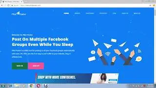 Facebook One Click Group Auto Poster | Best Free Facebook Autoposter Free | HINDI