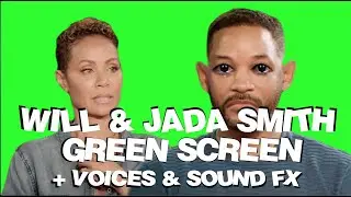 Will Smith Jada Green screen meme