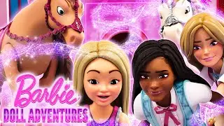 Barbie Aventura de Muñecas | ¡El «día del sí» de Barbie y Barbie con sus caballos! 🐴 🐴✨ | S2 E3