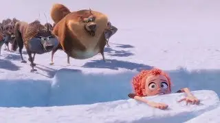 Storks  -  Wolf's Chasing Scene !!!