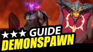 DEMONSPAWN Faction Wars Guide - BOSS GUIDE and HOW TO 3-STAR EVERY LEVEL - RAID: Shadow Legends