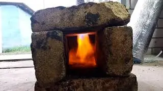 Инжекционная горелка, газовый горн. Пробую ковать.