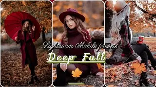 Deep Fall - Lightroom Mobile preset / Autumn preset / Fall preset / Deep preset / Deep fall preset
