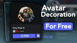 CLAIM YOUR FREE DISCORD AVATAR DECORATION FOR FREE!!