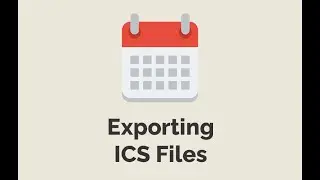 Episode #453 - Exporting ICS Files | Preview