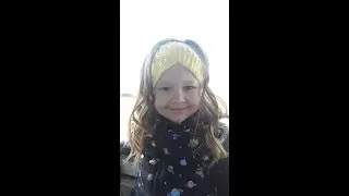 Красивая повязка на голову узором 