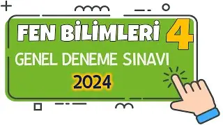 4. Sınıf Fen Bilimleri Genel Deneme Sınavı 2024
