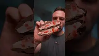 Amazing strawberry chocolate protein snack ASMR tutorial #noeldeyzel