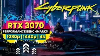 Cyberpunk 2077 RTX 3070 Benchmarks 1080 / 1440 / 4K [ASUS TUF GAMING RTX 3070 OC 8G]