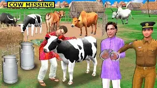 Cow Missing Cow Rescued From Thief Police Arrest Hindi Kahaniya Moral Stories New Funny Comedy Video