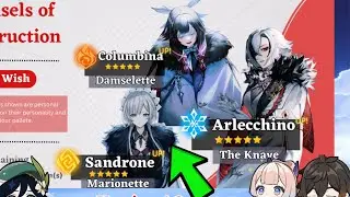 WARNING! Playable Arlecchino, Columbina & Sandrone in Fontaine REVEALED | Genshin Impact
