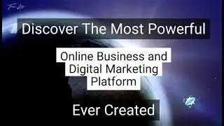 Most Powerful Online Business and Digital Marketing Platform being launched on Independence Day