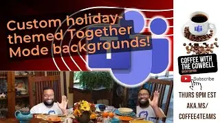 How to create custom Together Mode backgrounds in minutes!