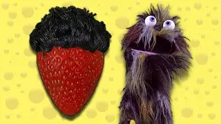 Hairy Strawberry | Baby Big Mouth Nursery Rhymes and Baby Songs