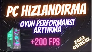 BİLGİSAYAR HIZLANDIRMA 2023 / WİNDOWS 10 HIZLANDIRMA / BASİT VE KESİN YÖNTEMLERLE FPS ARTTIRMA