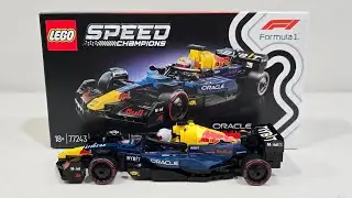 Lego Speed Champions ORACLE Red Bull Racing Formula 1 Set 77243 Review!
