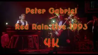 Peter Gabriel - Red Rain Live November 1993 16mm Film (4K)