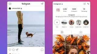 Instagram UI Design